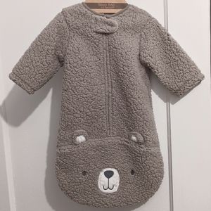 New Chick Pea Gray Baby Sleeping Bag 0-3 Months